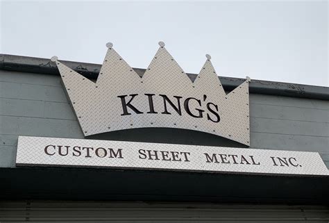 king sheet metal burbank|King's Custom Sheet Metal Inc. .